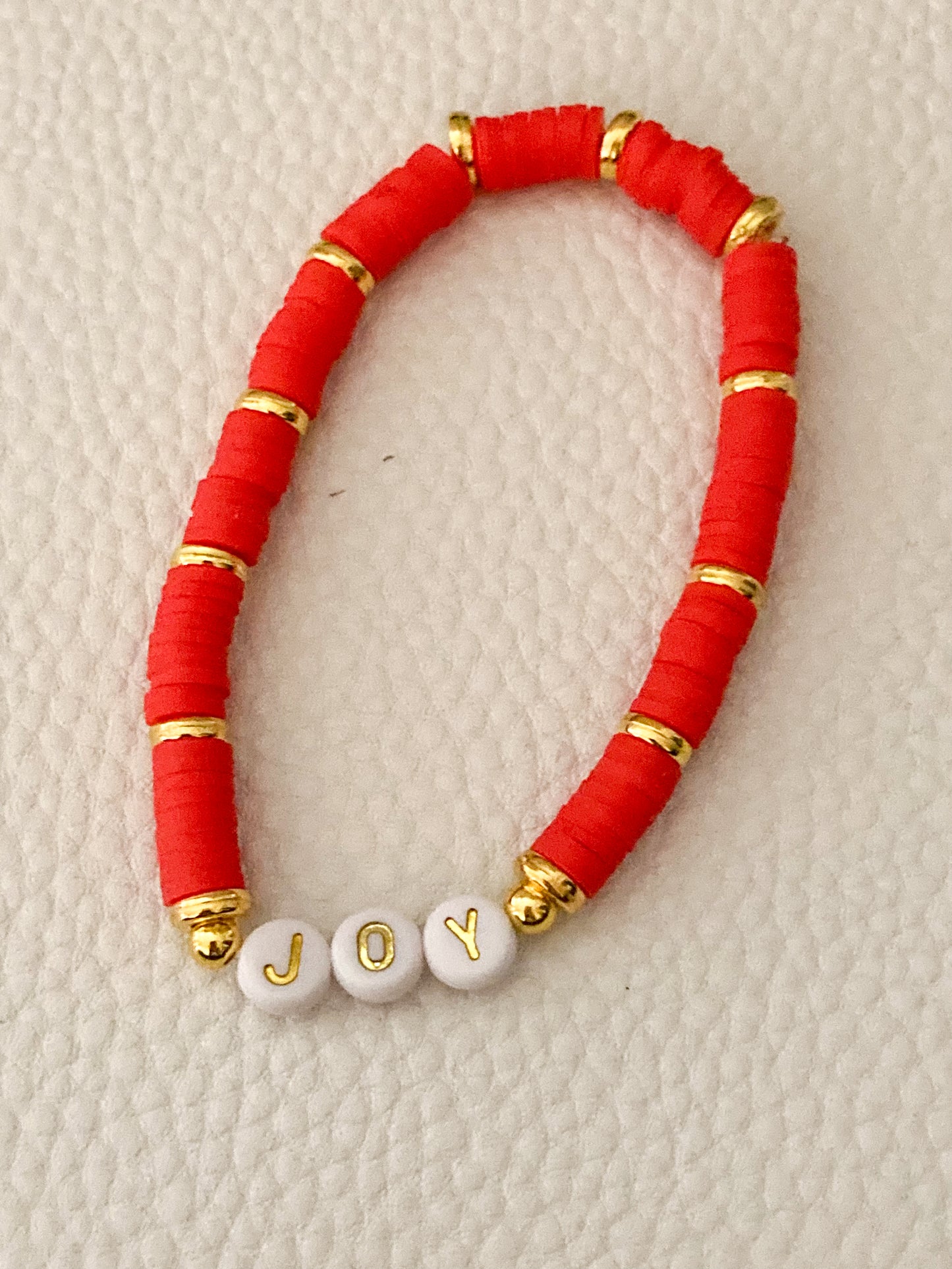 Joy Clay Heishi Beaded Bracelet