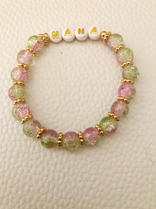 Nana Glass Beaded Bracelet